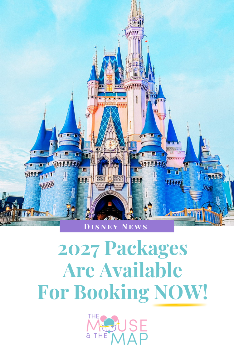 2027 Walt DisneyWorld Vacations Are Officially Open! 