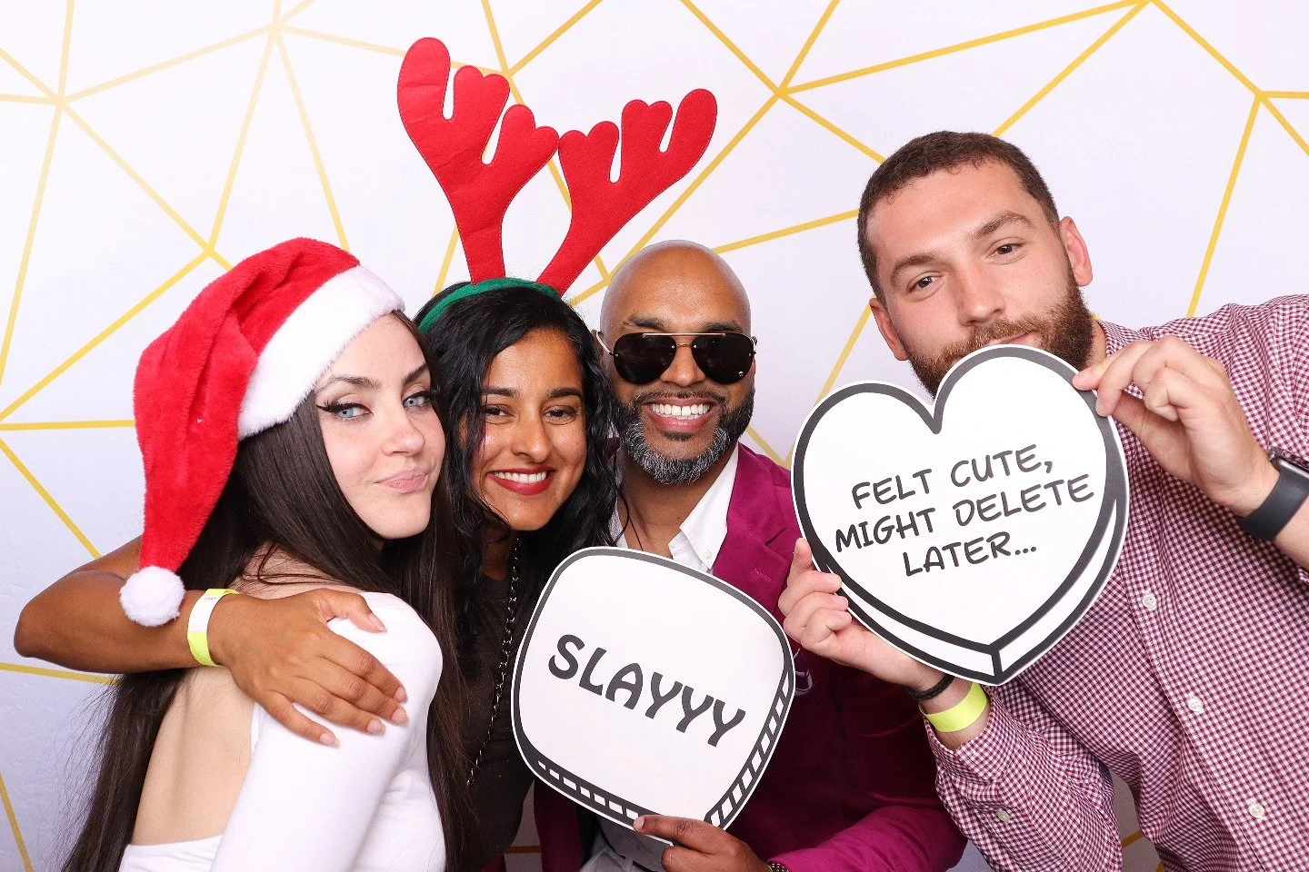NAB Christmas Party! 

As we're feeling festive this week and the arrivial of our second photobooth from Santa! 

The next 2 weeks..25% off our Booth Packages! DM us! 17th December- 29th December 2024.

Share!

Excludes Christmas Day &amp; Boxing Day