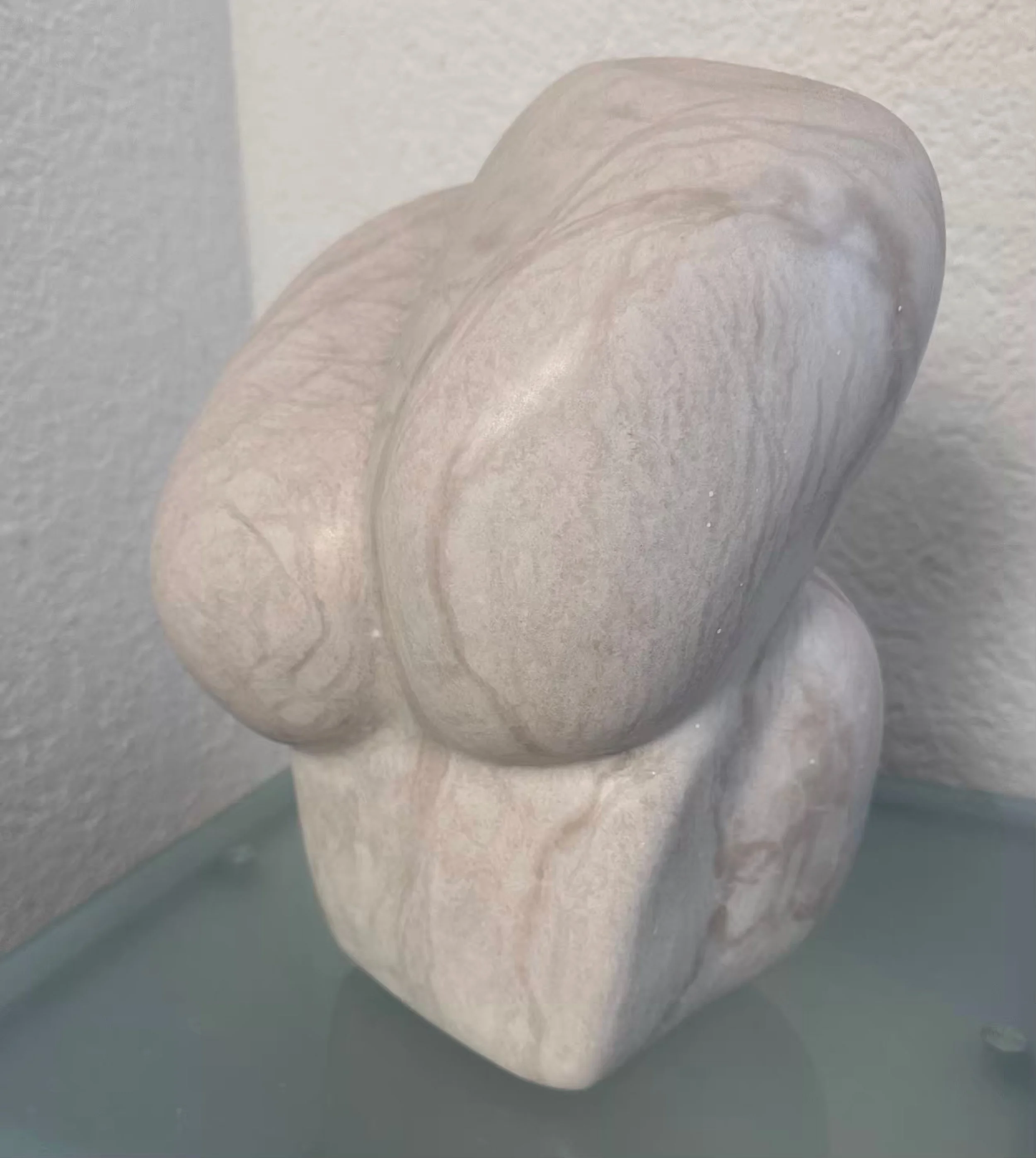 Büste Alabaster, ca 32x21 cm