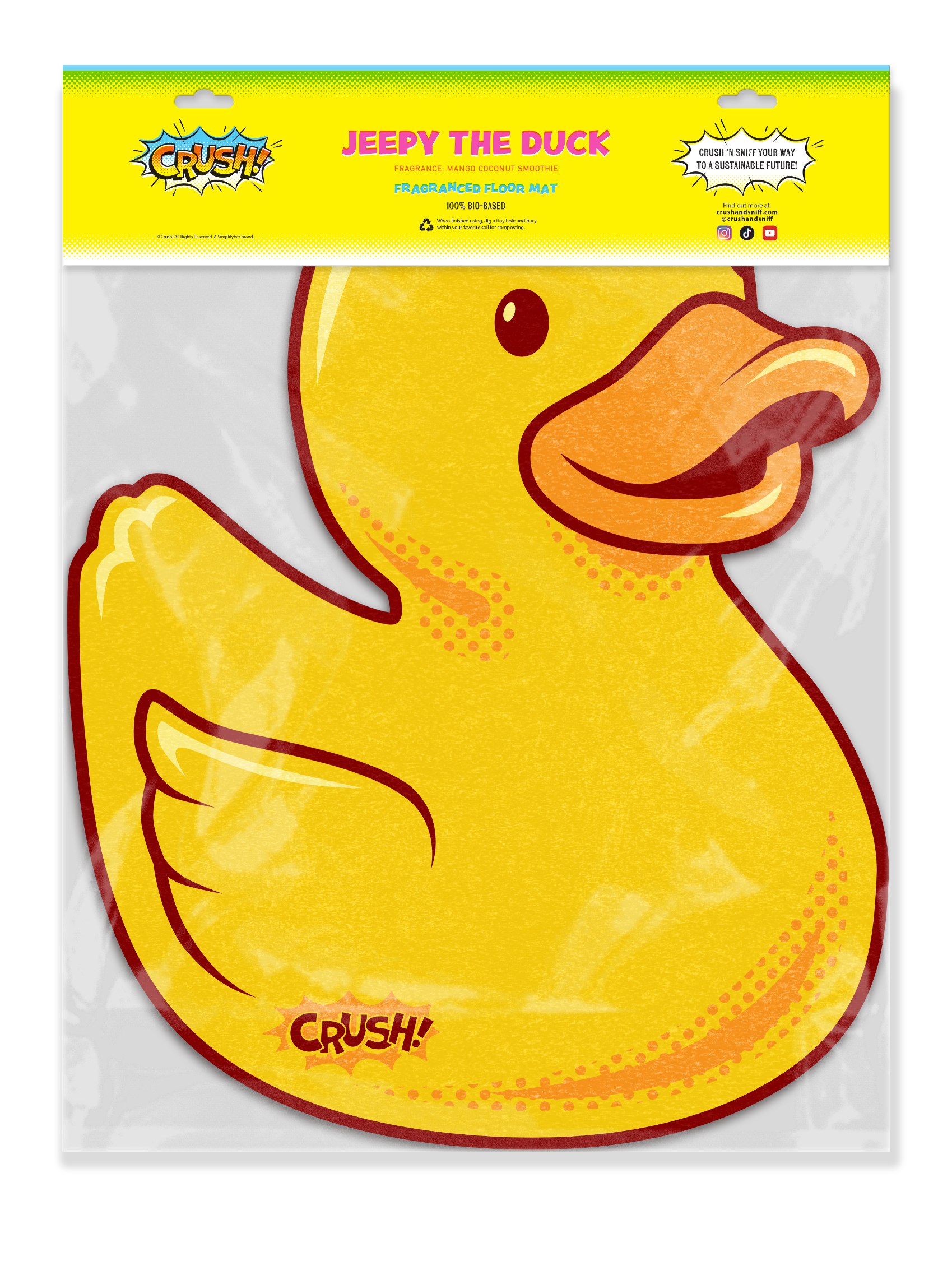 Jeepy The Duck Floor Mat