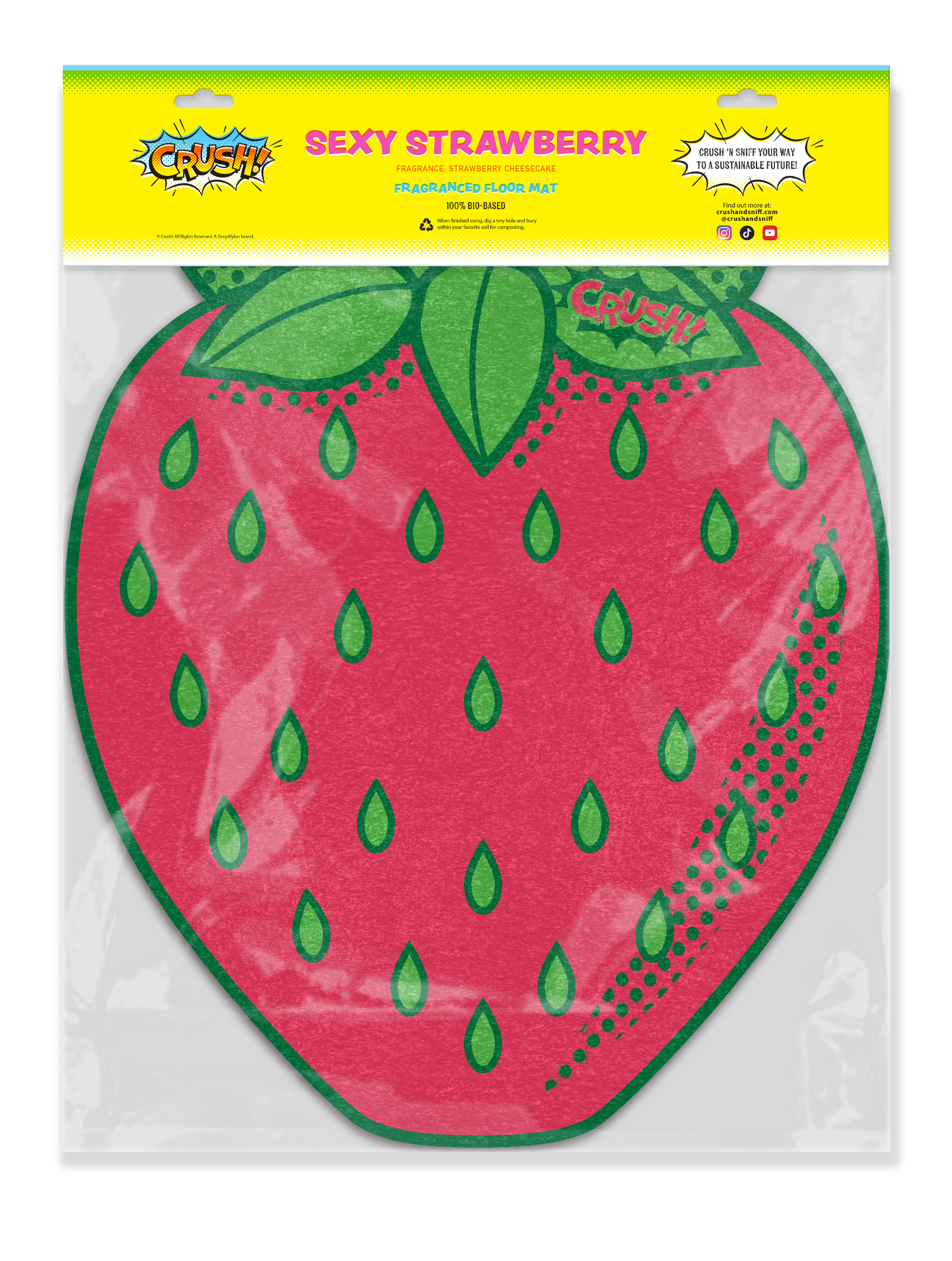 Sexy Strawberry Floor Mat