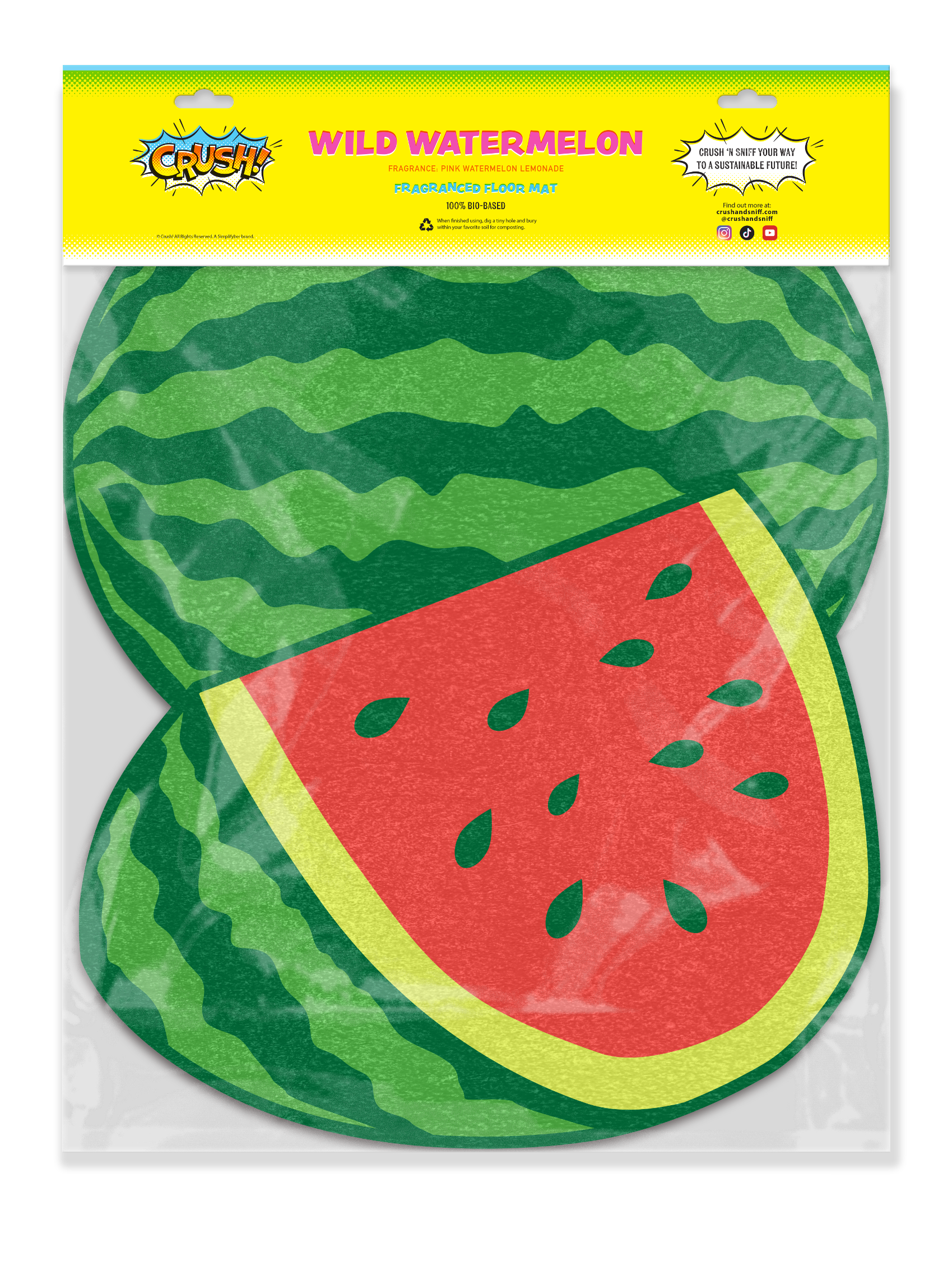 Wild Watermelon Floor Mat