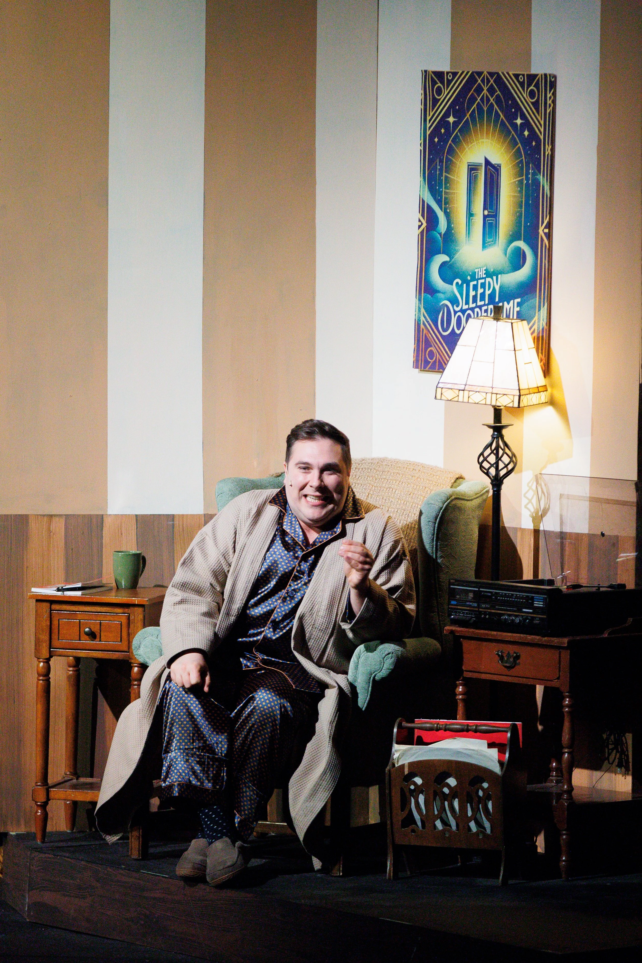 The Drowsy Chaperone - 2025

ASST. SCENIC DESIGN/SCENIC ARTIST
Set Design by Jason Myron Wright