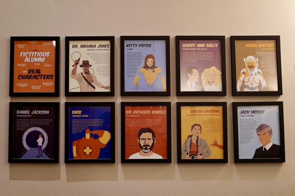 [Photo] The Imagined Lives of UChicago’s Fictional Alumni