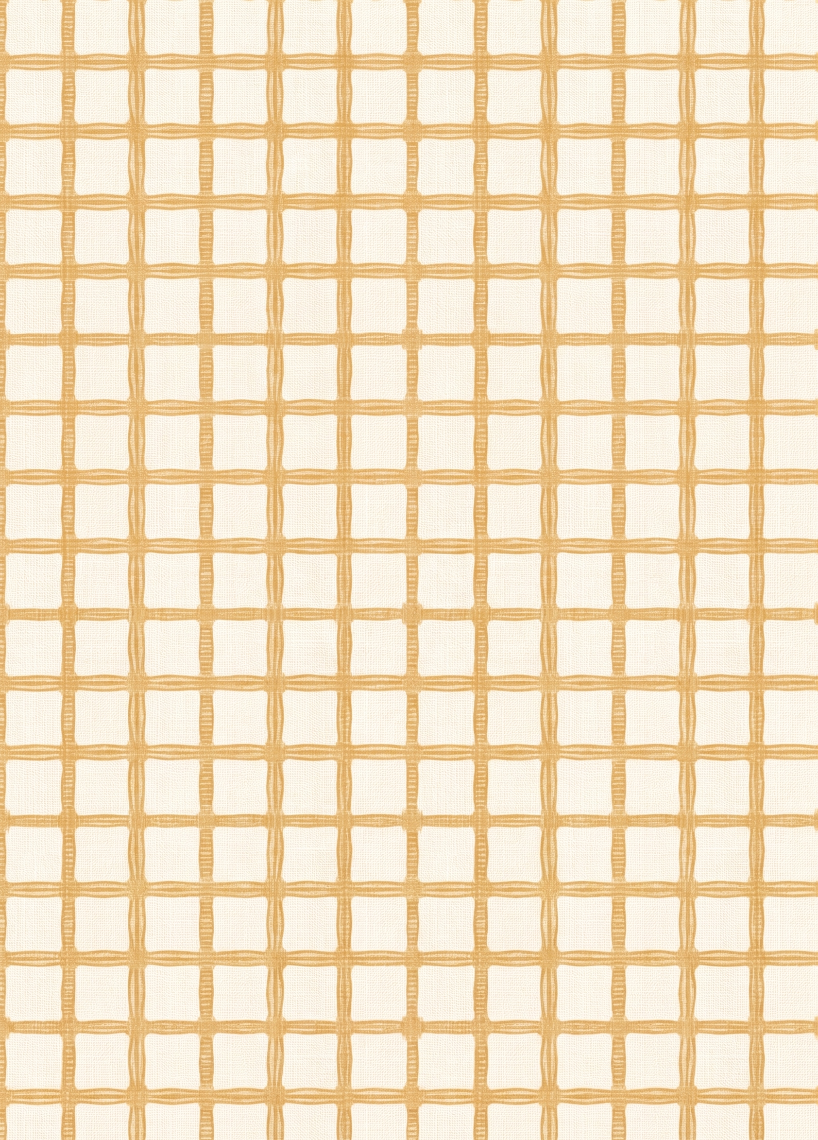 A repeating pattern of beige and light brown grid lines forming squares, resembling a woven or checkered fabric.
