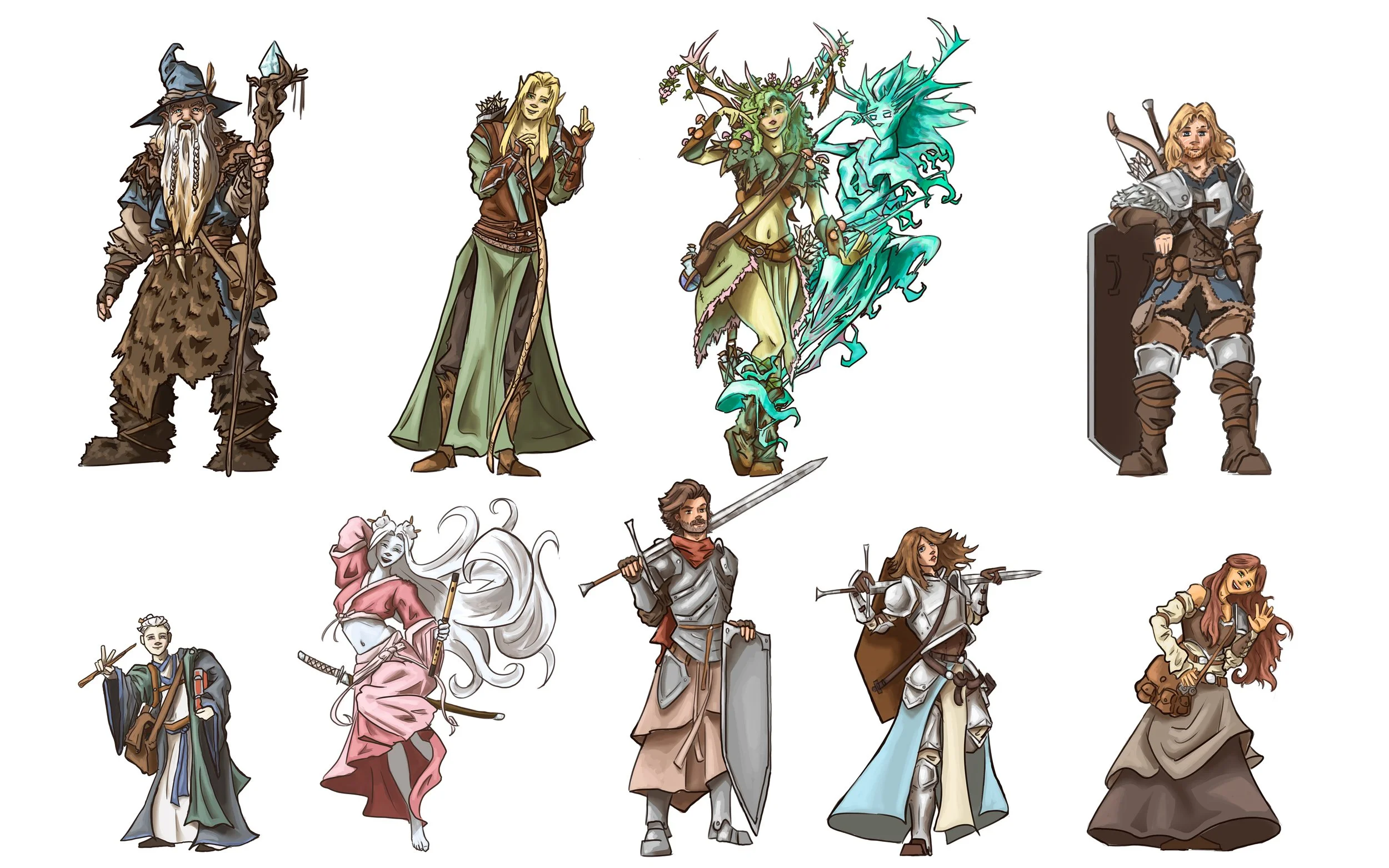 Fantasy Character Concepts