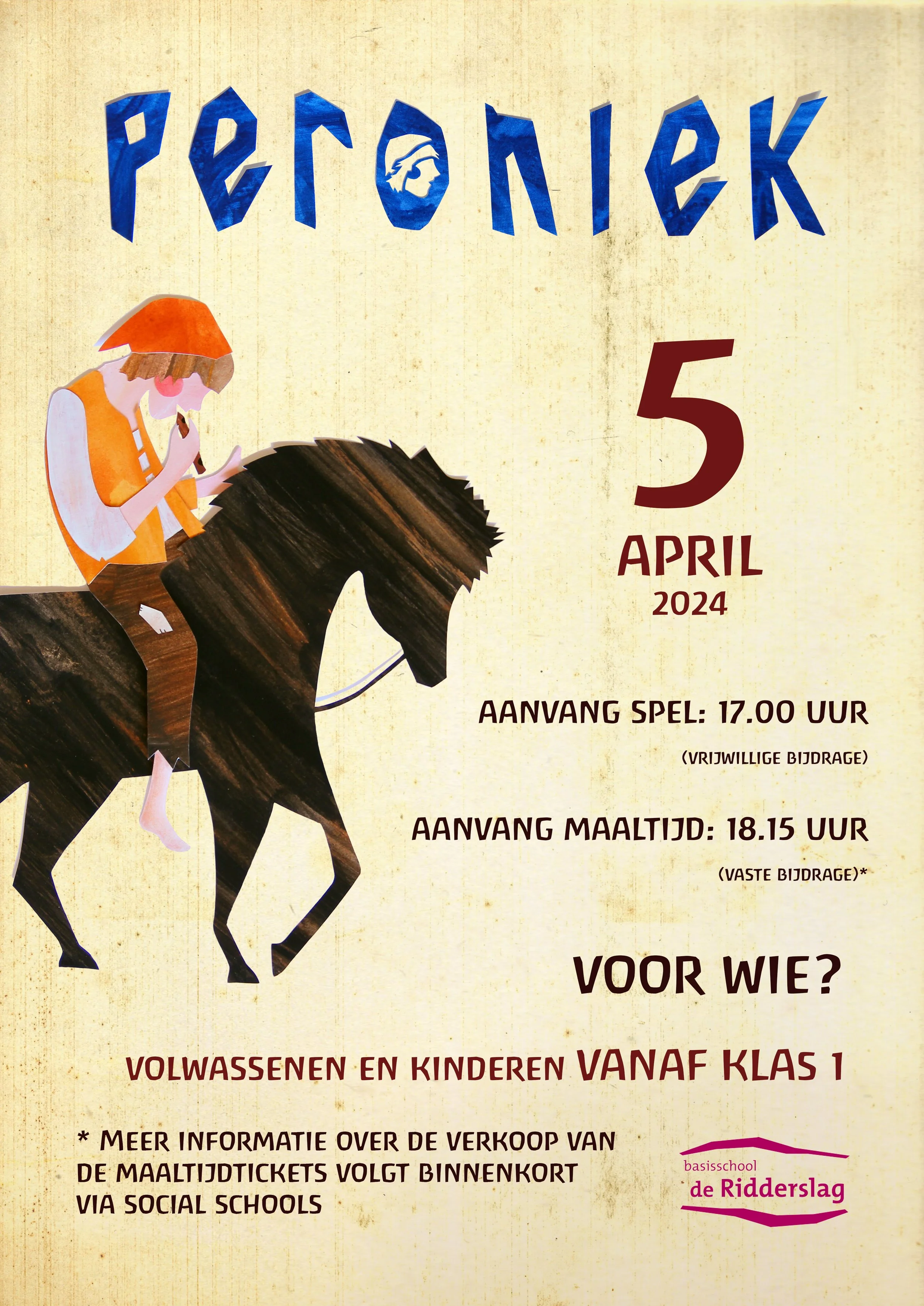 Poster en flyer Peroniek spel