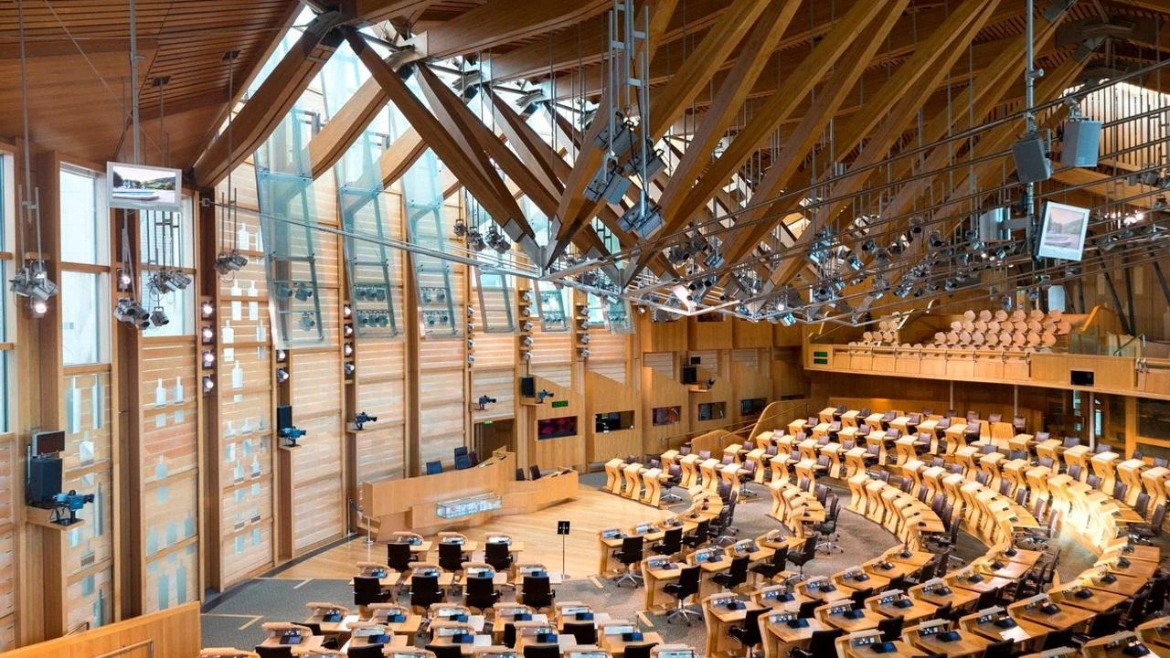  A large plenary hall