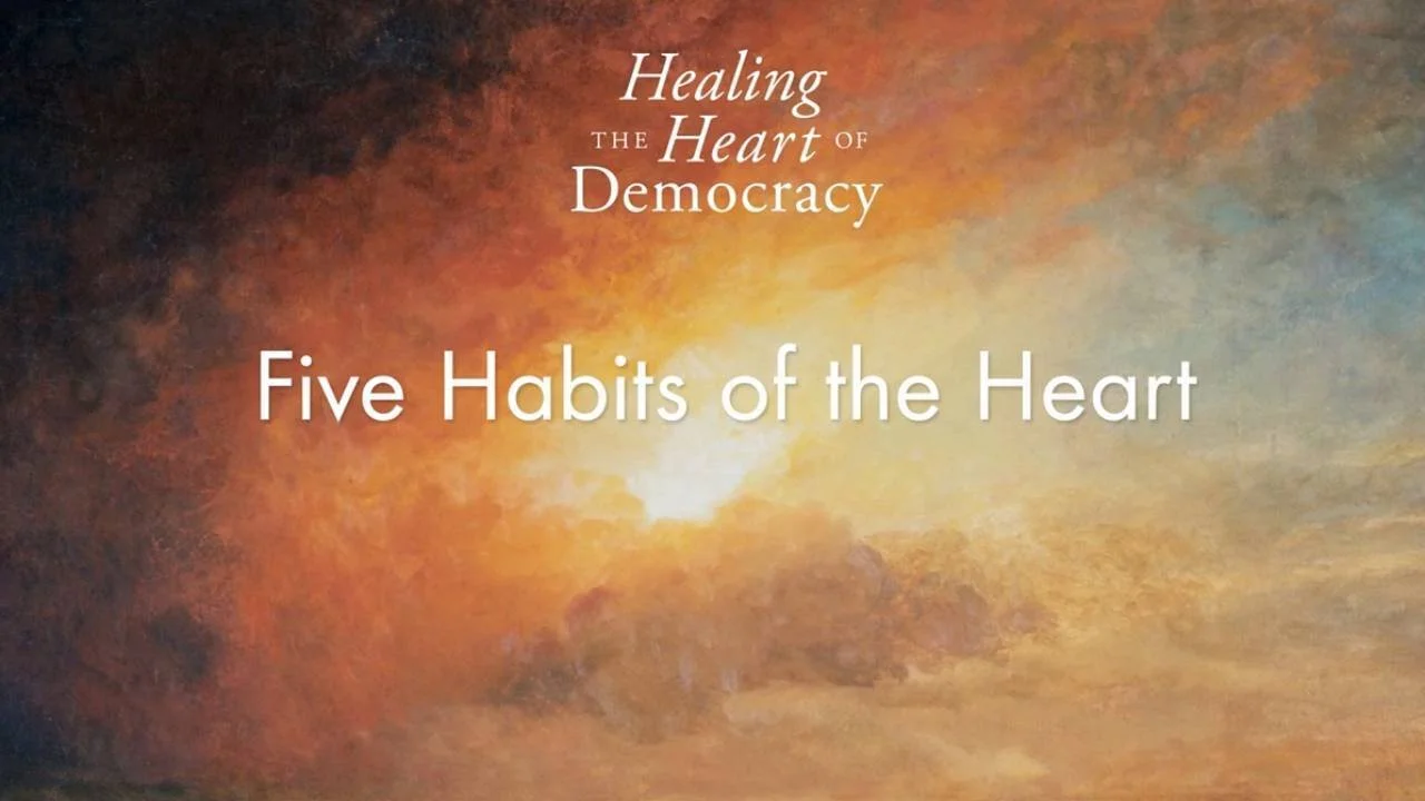 Painting of sun through clouds