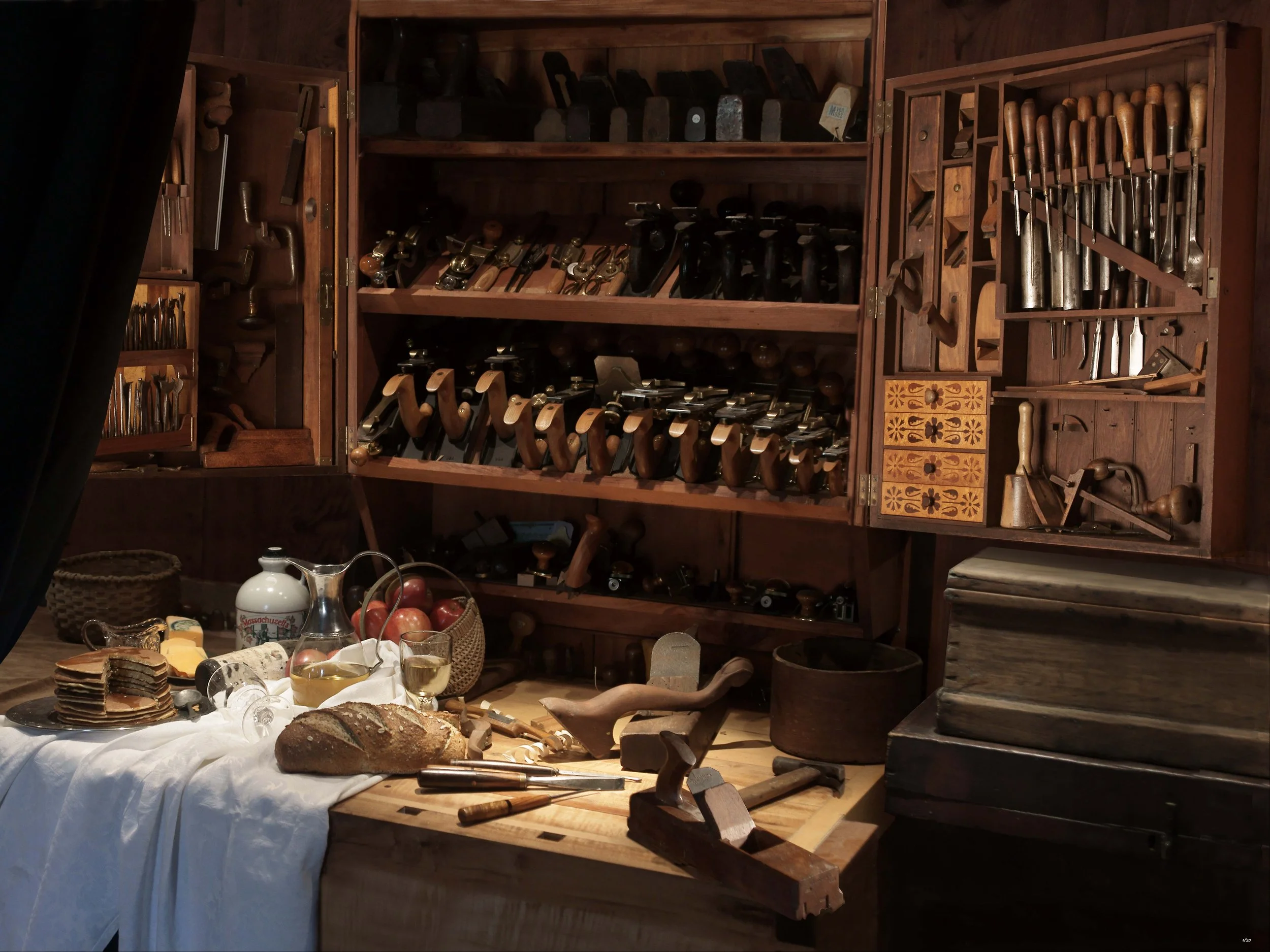 Joe's Workshop 48in.x 36in.