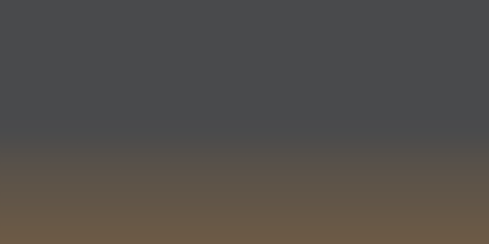 A grey background with a slight orange glow at the bottom