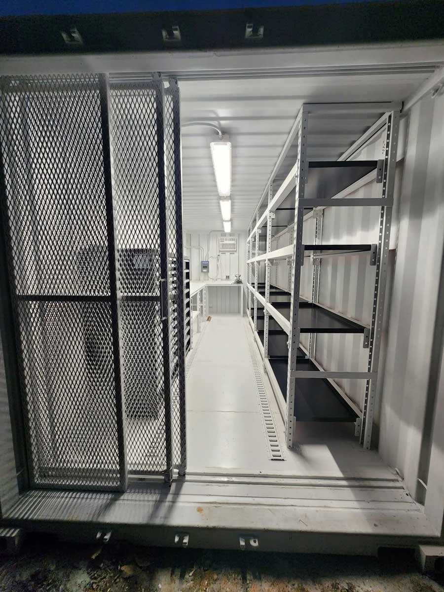 Customized truck hailer interior