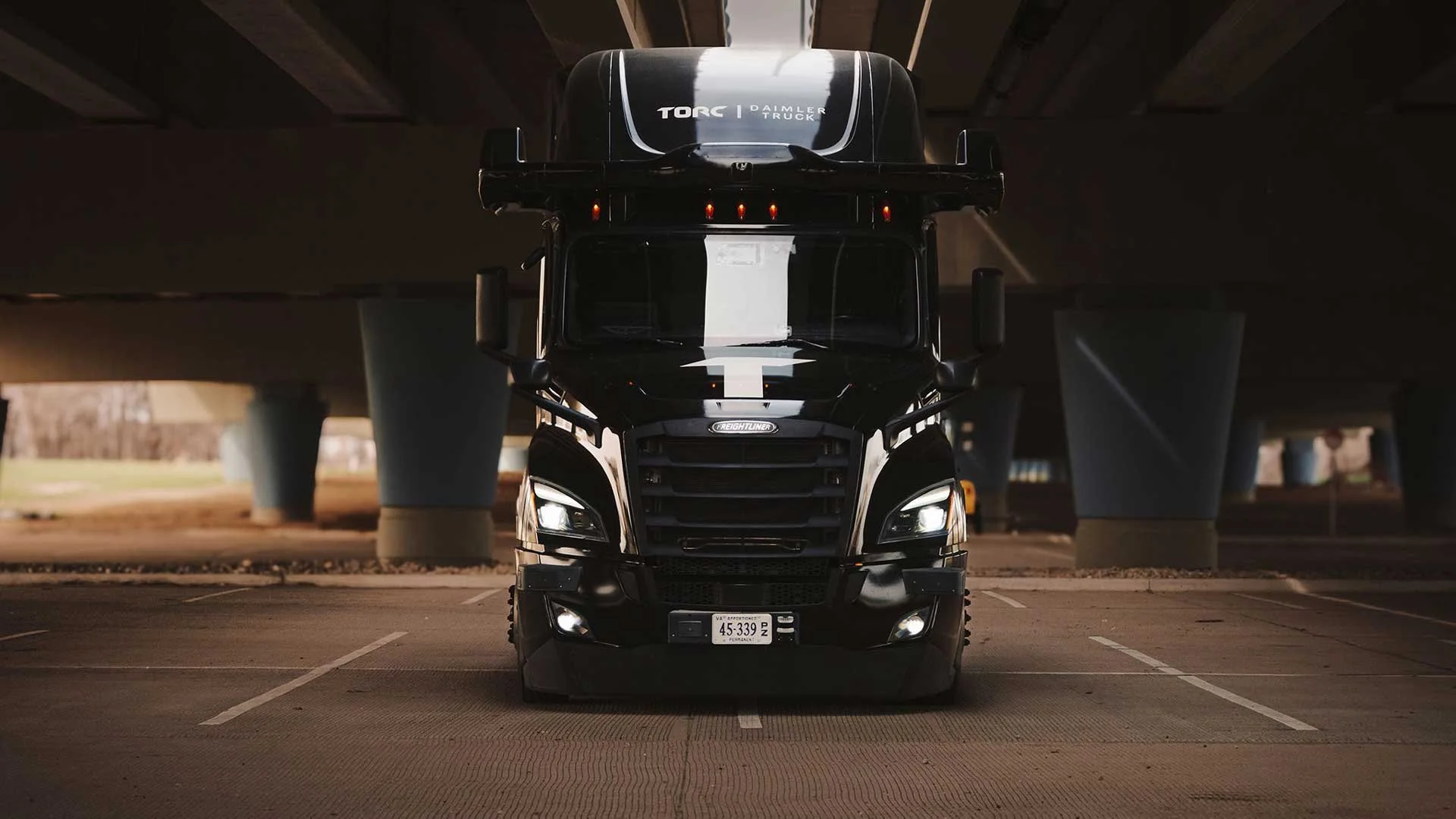 Torc truck front view