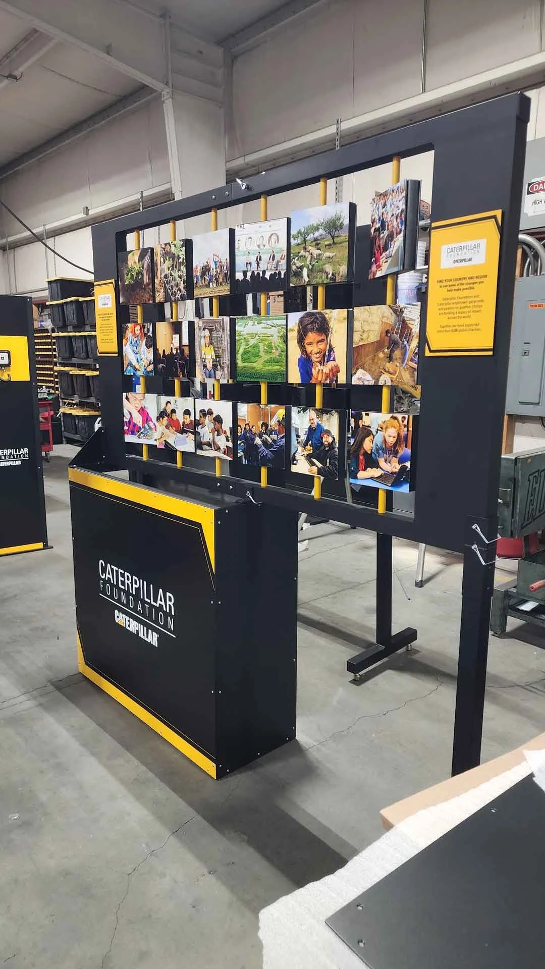 Experiential marketing display