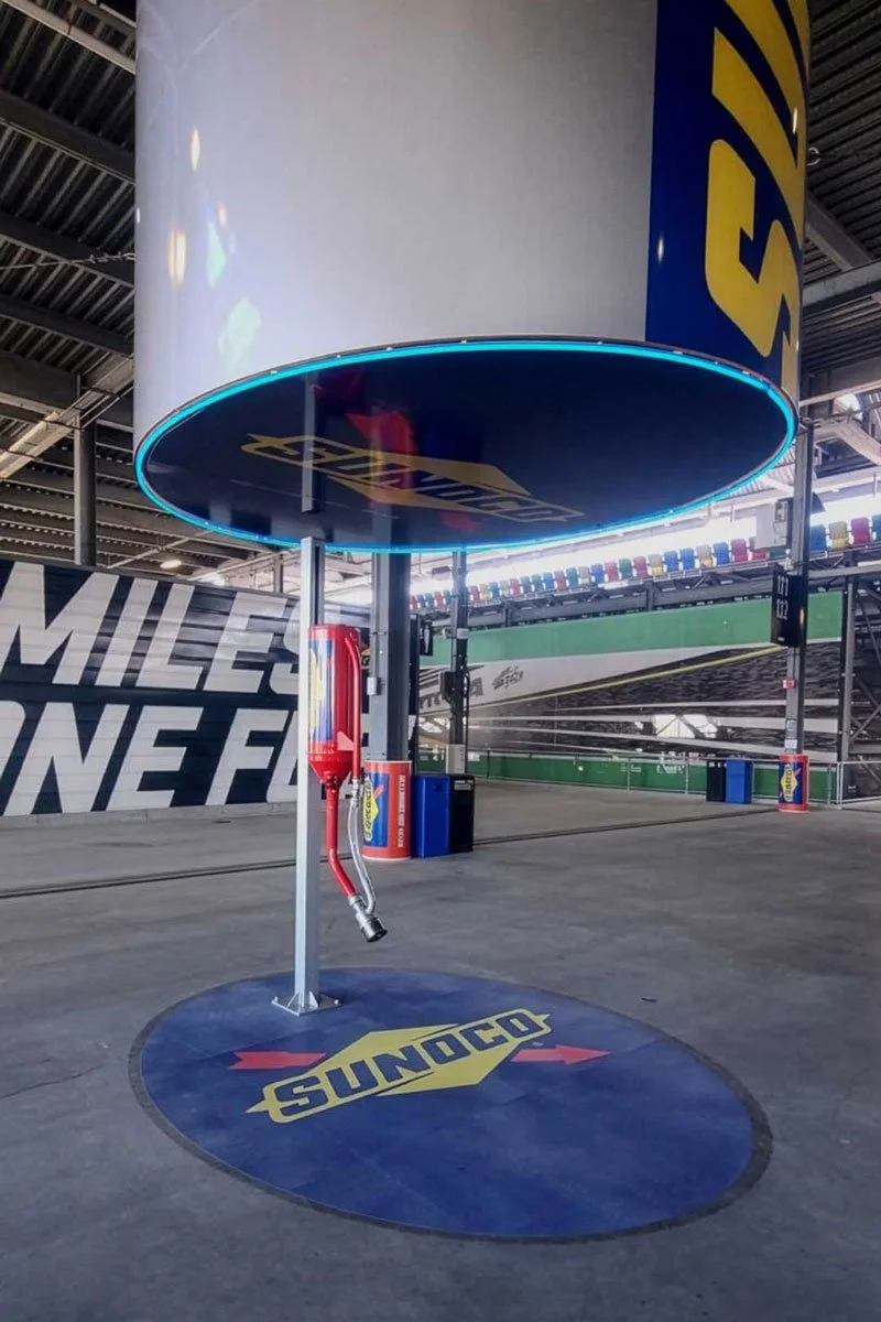 Sunoco experiential marketing display