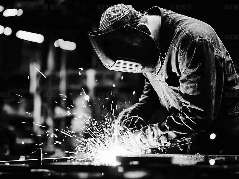 Another fabricator welding