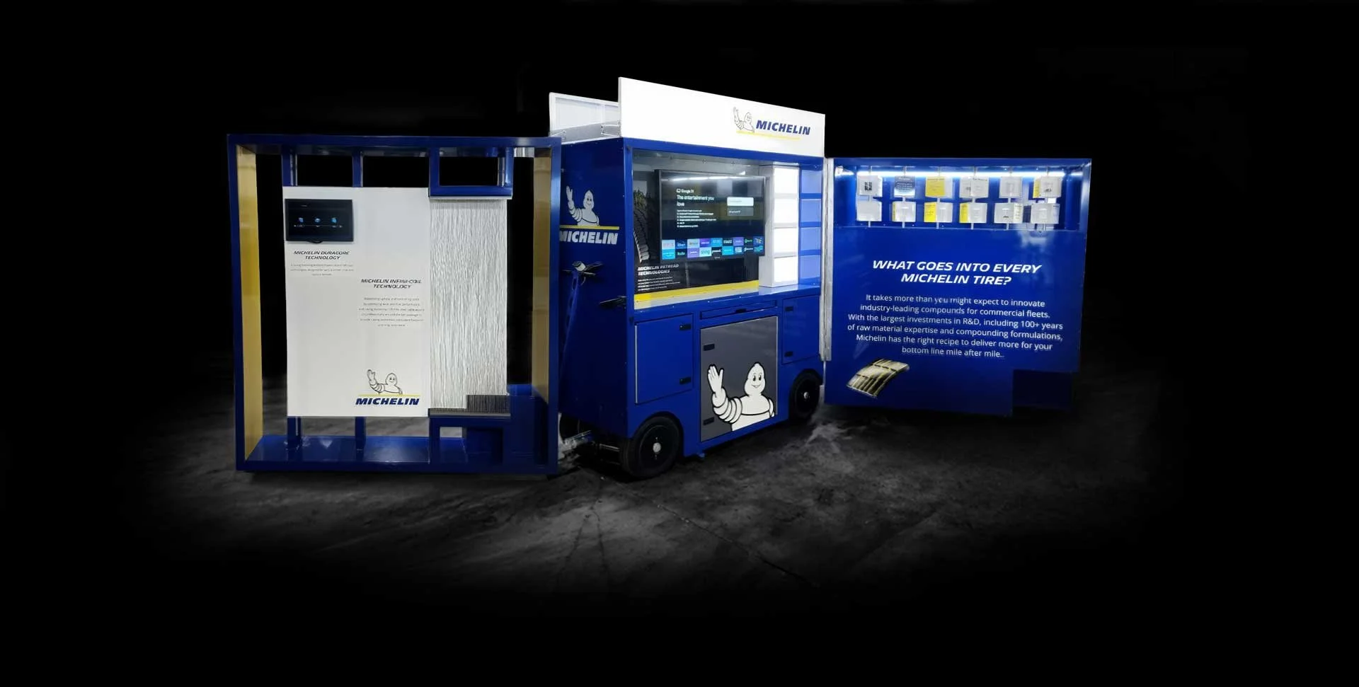 Michelin Mobile Experiential Marketing display feature image
