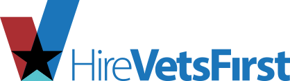 Hire Vets First logo