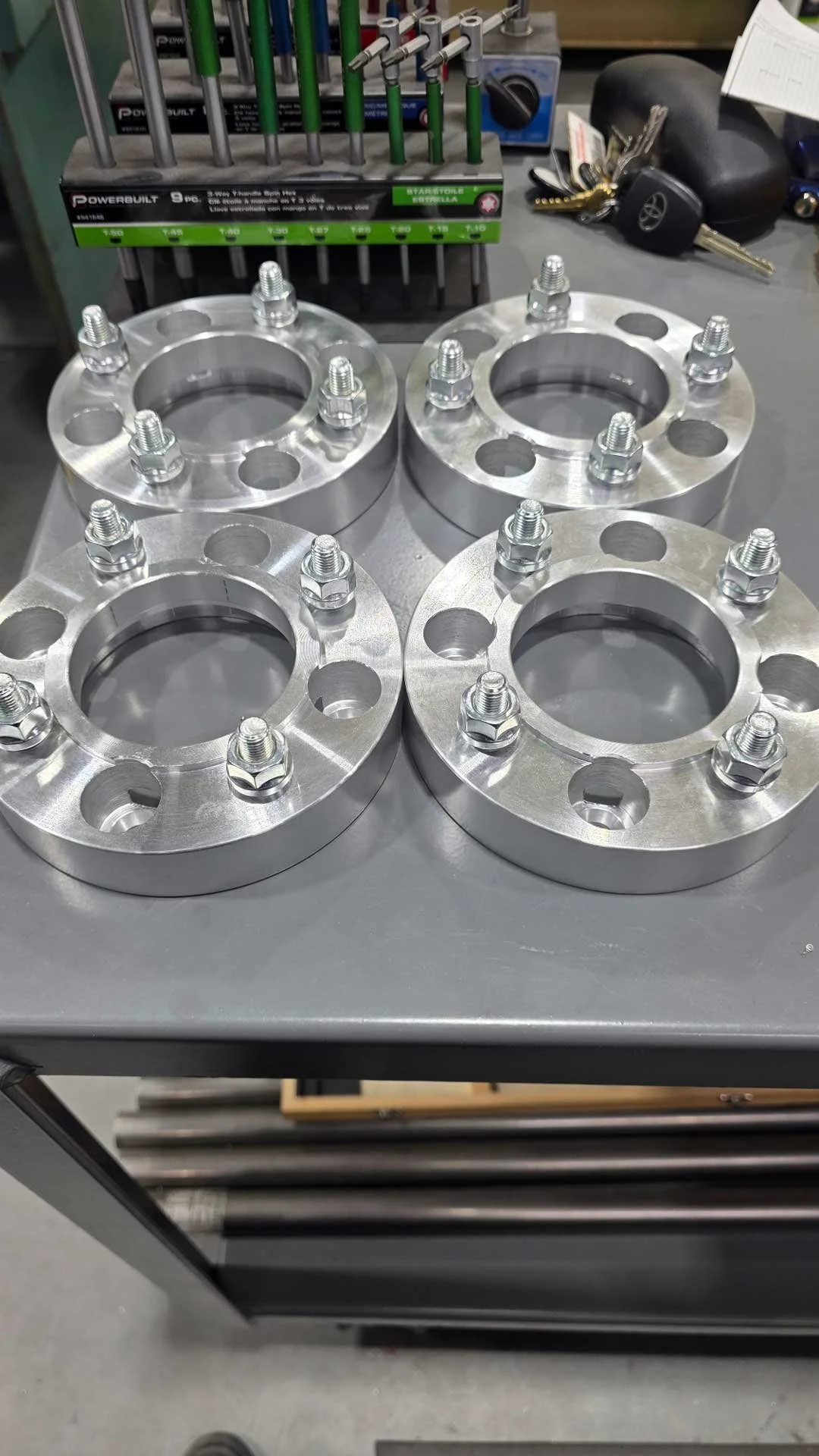 Precision machined ring components
