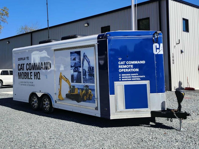 Cat Command Mobile HQ trailer