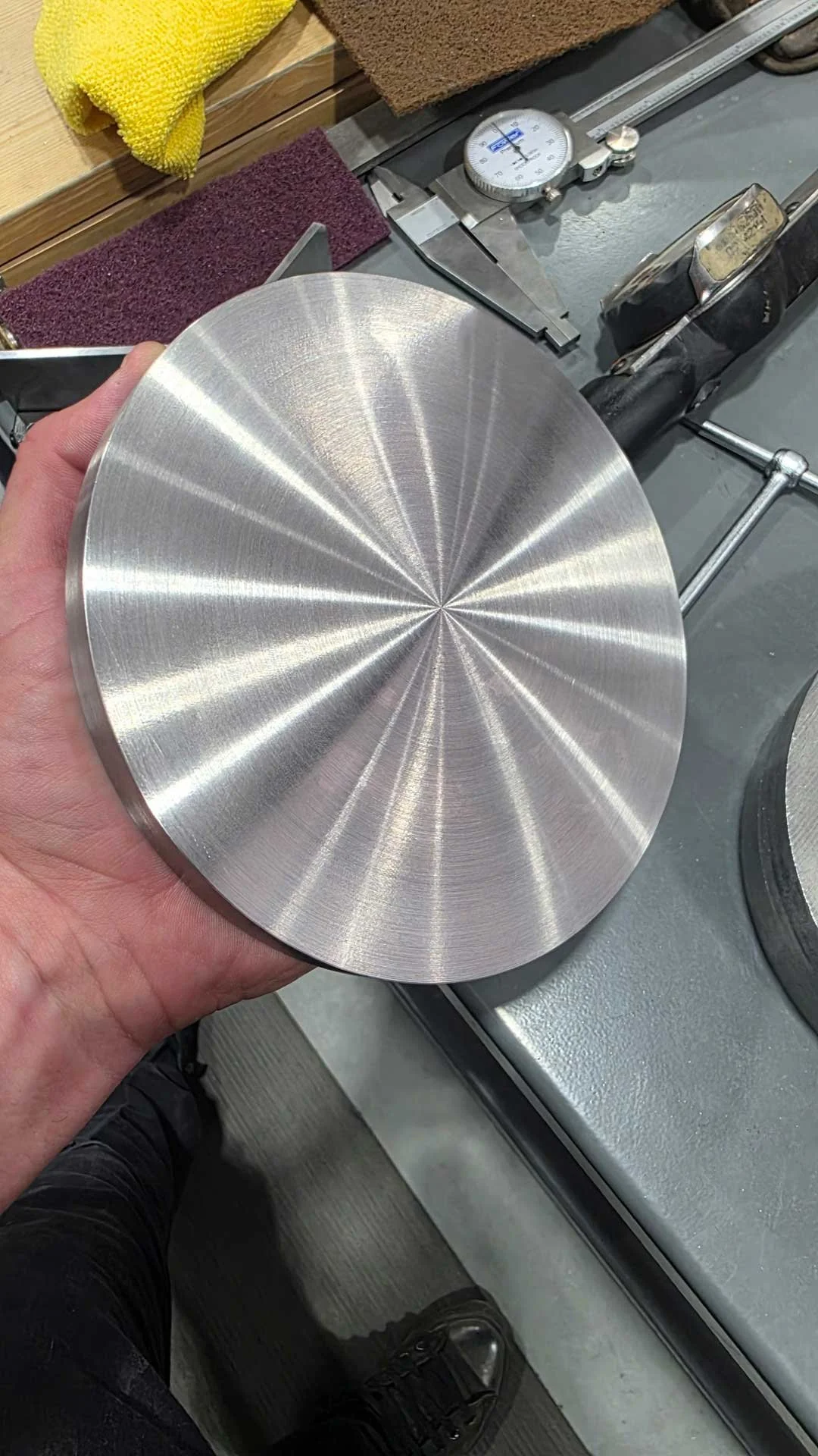 Precision machined turntable