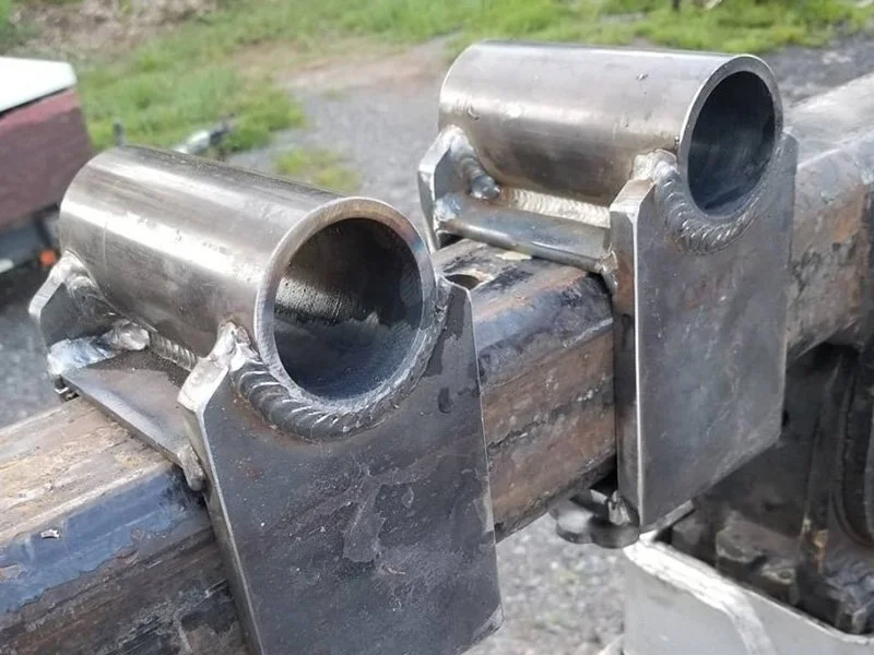Custom machined trailer loops