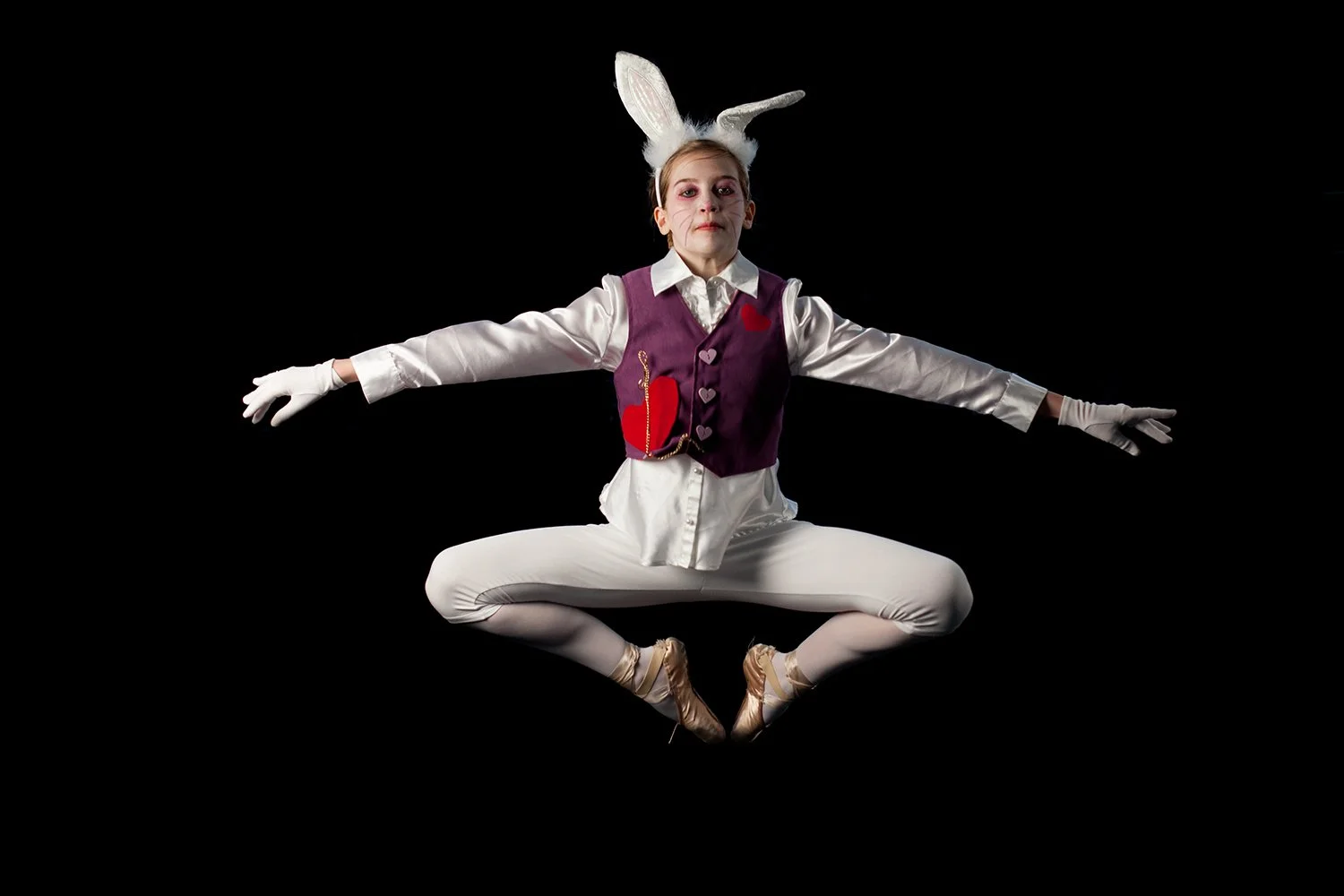 Kate Mullis performing in costume at Hickory Arts in Hickory, NC, reflecting voice lessons, artistic coaching, stage performance, and vocal development.