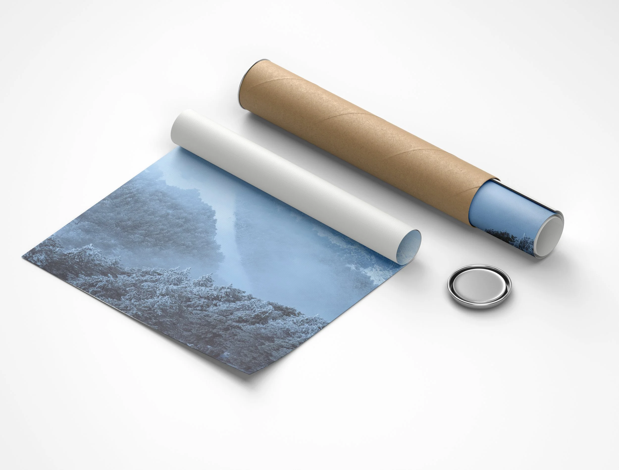 Free Rolled Canvas Poster with Tube Mockup.jpg