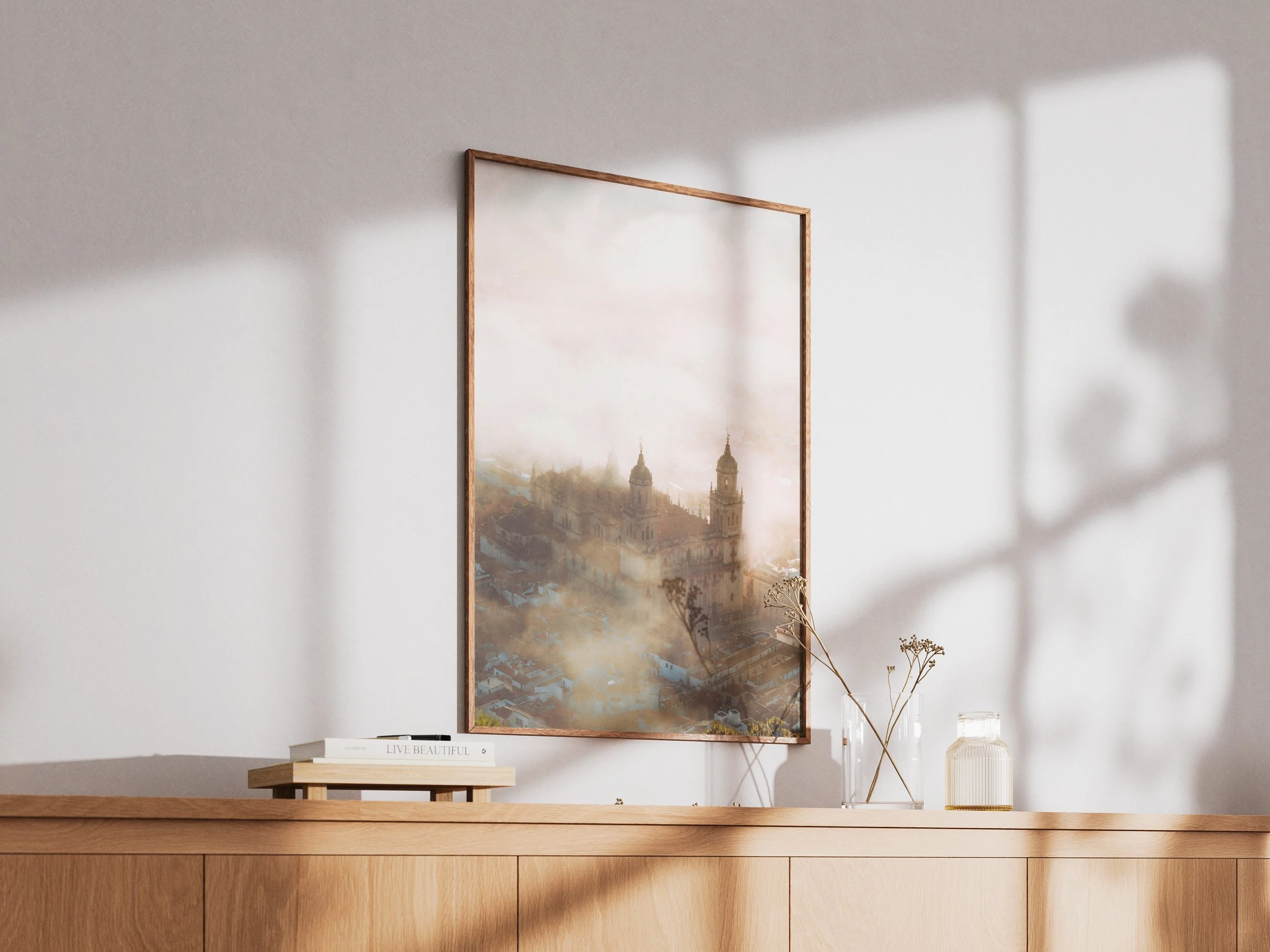 Catedral entre nieblas — Jaén