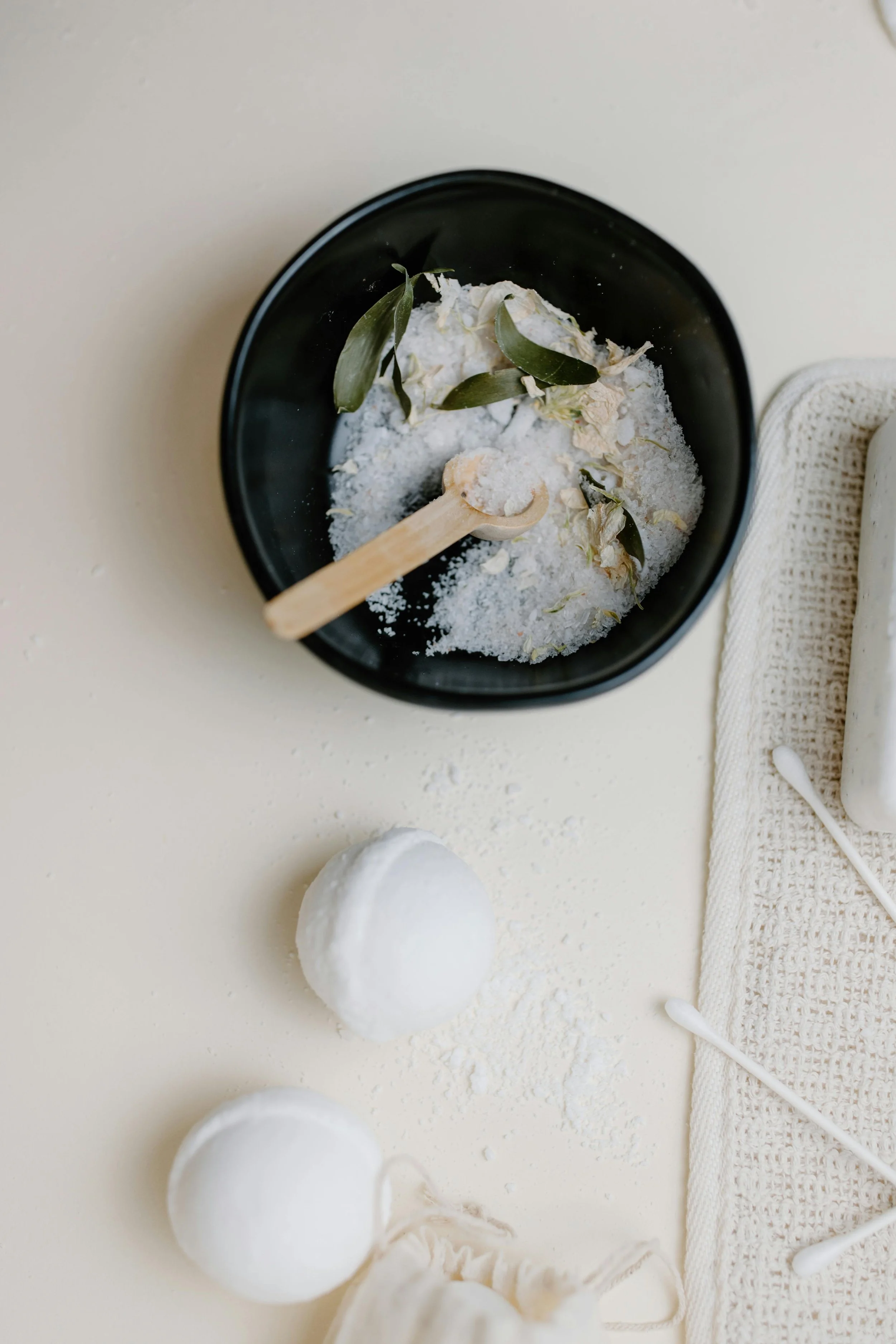 Homemade bath salts