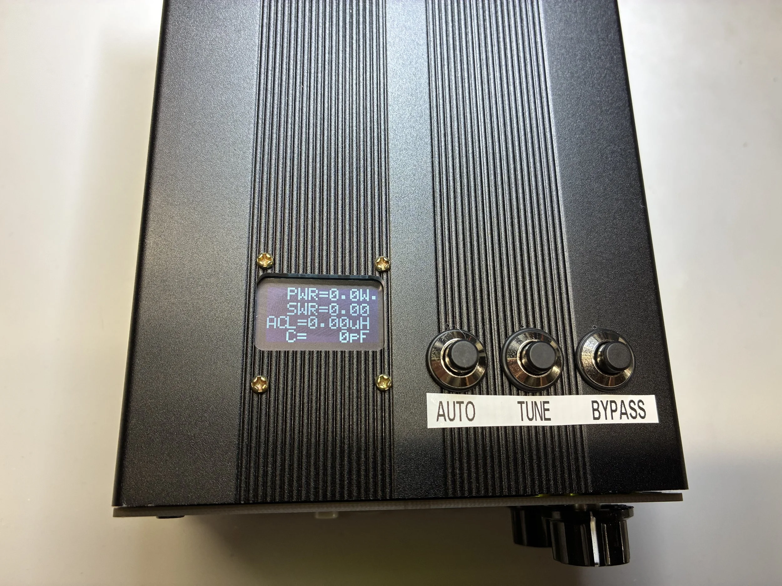 CQ Homestead Supply ~ AC8L ATU Custom OLED Display Upgrades for the QMX+