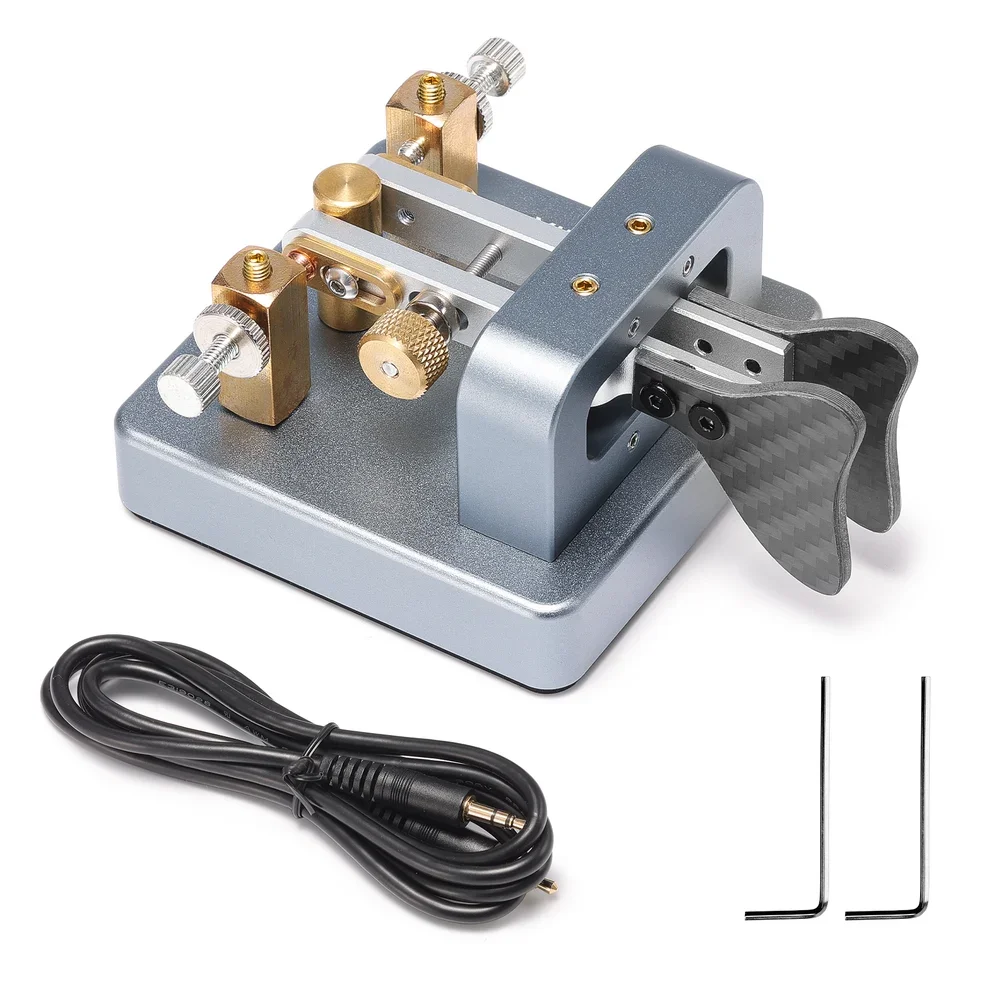 Xiegu VK-6 Iambic Dual-Paddle CW Morse Code Key