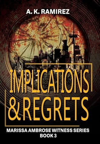 Book cover: Implications & Regrets by A K Ramirez