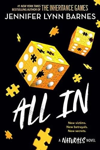 Book cover: All In (The Naturals, 3) by Jennifer Lynn Barnes