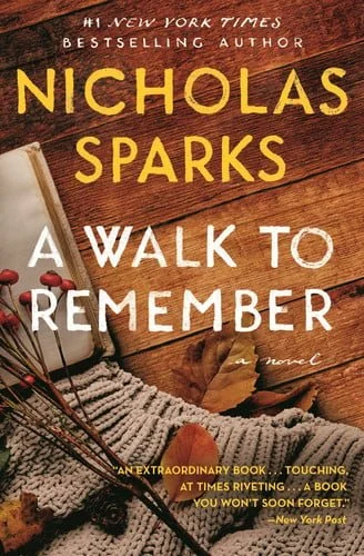 Book cover: A Walk to Remember by Nicholas Sparks
