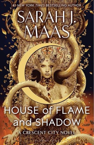 Book cover: House of Flame and Shadow (Crescent City, 3) by Sarah J. Maas