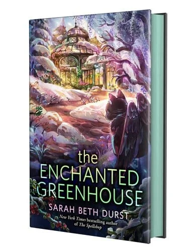 Book cover: The Enchanted Greenhouse (The Spellshop, 2) by Sarah Beth Durst