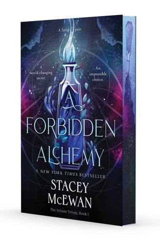 Book cover: A Forbidden Alchemy by Stacey McEwan