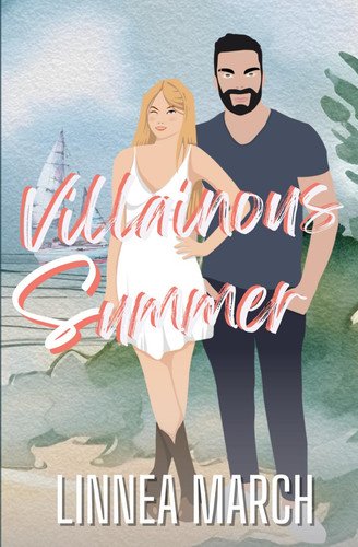 Book cover: Villainous Summer by Linnea March
