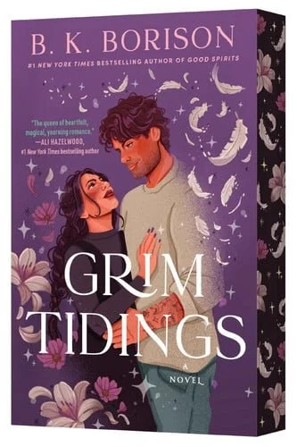 Book cover: Grim Tidings: A Novel (Ghosted, 2) by B.K. Borison
