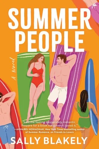 Book cover: Summer People by Sally Blakely