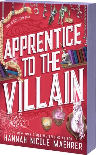 Book cover: Apprentice to the Villain by Hannah Nicole Maehrer
