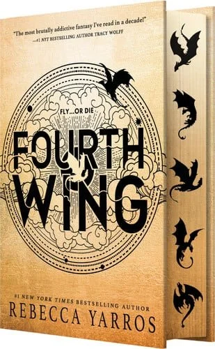 Book cover: Fourth Wing (Wing and Claw Collection) by Rebecca Yarros