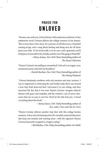 Book cover: Unloved: A Novel (The Undone) by Peyton Corinne
