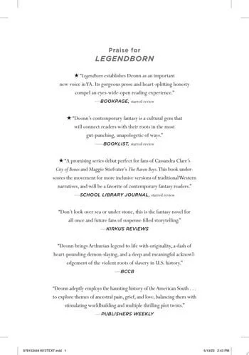 Book cover: Legendborn (The Legendborn Cycle) by Tracy Deonn