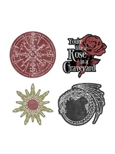 Book cover: Alchemised Stickers - Sticker Set Of 4 by Out Of Print