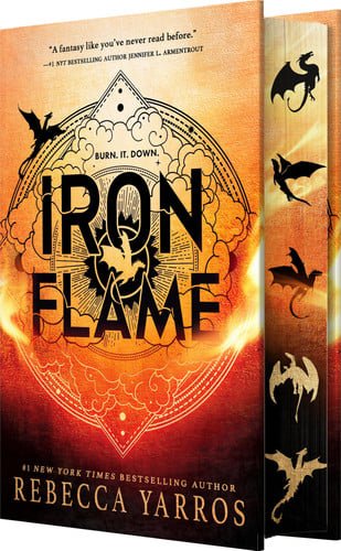 Book cover: Iron Flame (Wing and Claw Collection) by Rebecca Yarros