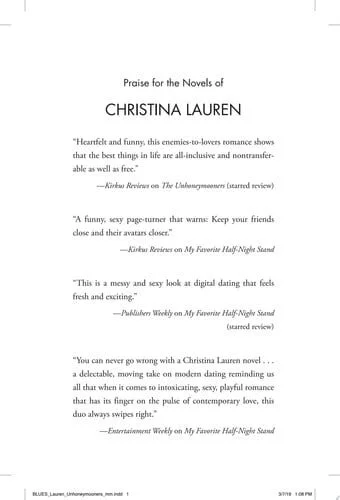 Book cover: The Unhoneymooners by Christina Lauren