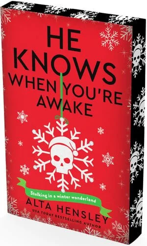Book cover: He Knows When You're Awake A Naughty Or Nice Novel by Alta Hensley