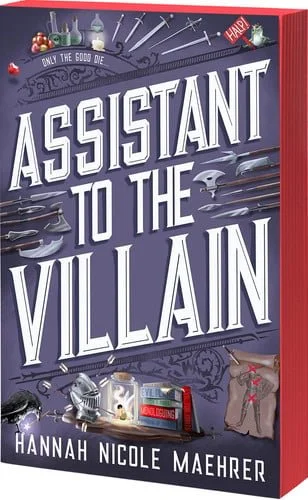 Book cover: Assistant to the Villain by Hannah Nicole Maehrer